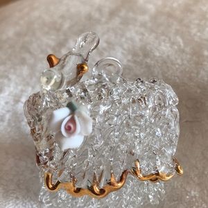 Glass bird house